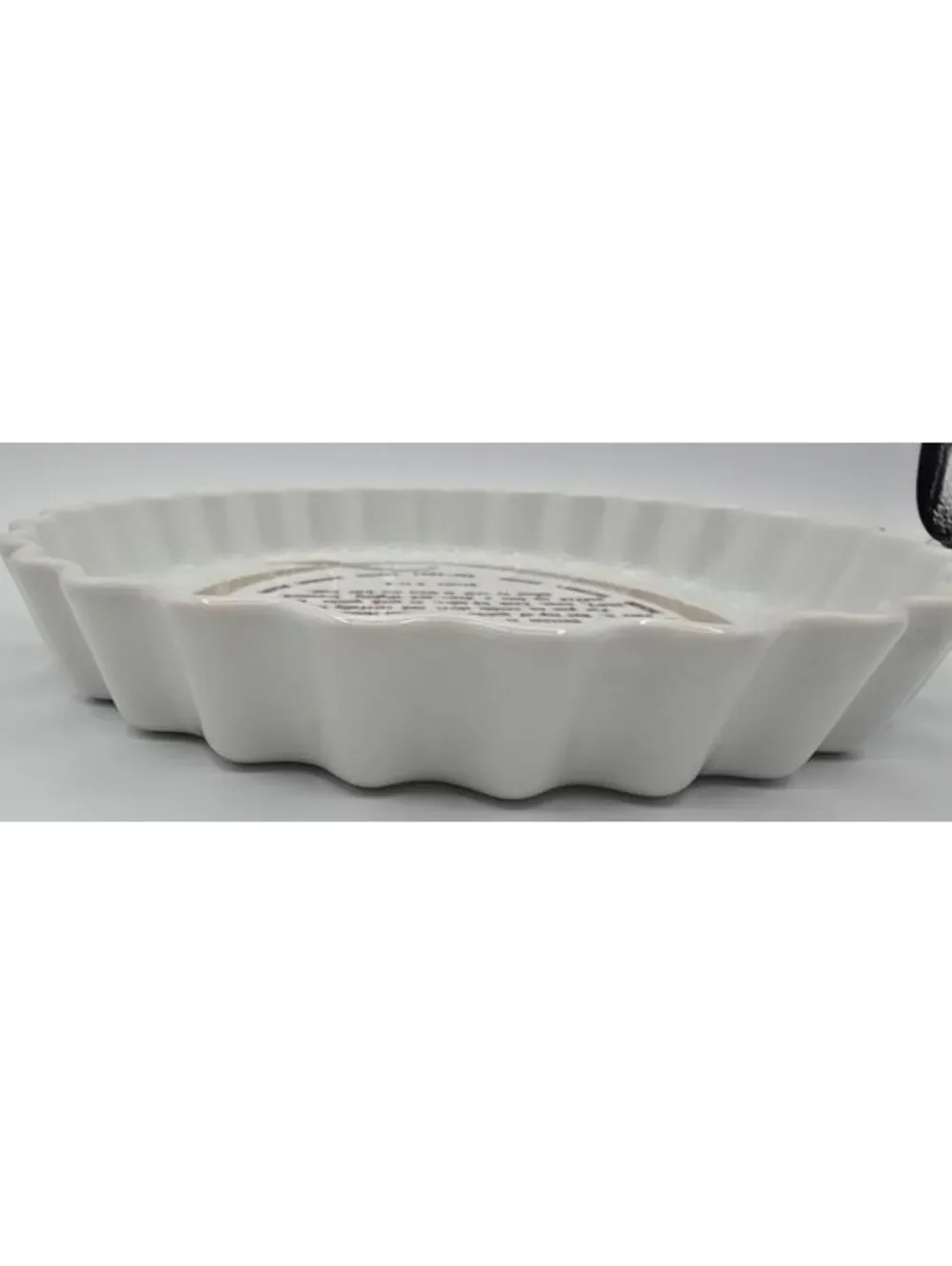 Vintage Tokan Japan Epicure Quiche Lorraine Recipe Baking Dish